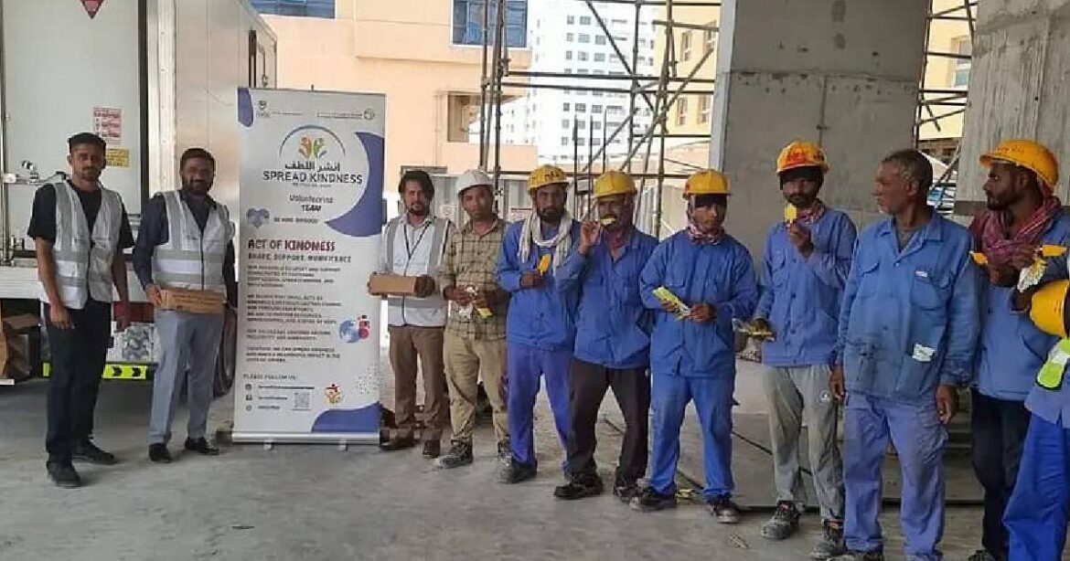 ചൂടിൽ വലയുന്ന തൊഴിലാളികൾക്ക് ആശ്വാസമായി ഐസ്‌ക്രീം ചലഞ്ച്