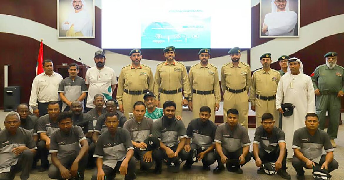 തൊഴിലാളികളുടെ സുരക്ഷയ്ക്കായി 'സൺ പ്രൊട്ടക്ഷൻ' ബോധവത്കരണ കാമ്പെയ്നുമായി ദുബായ് പൊലീസ്